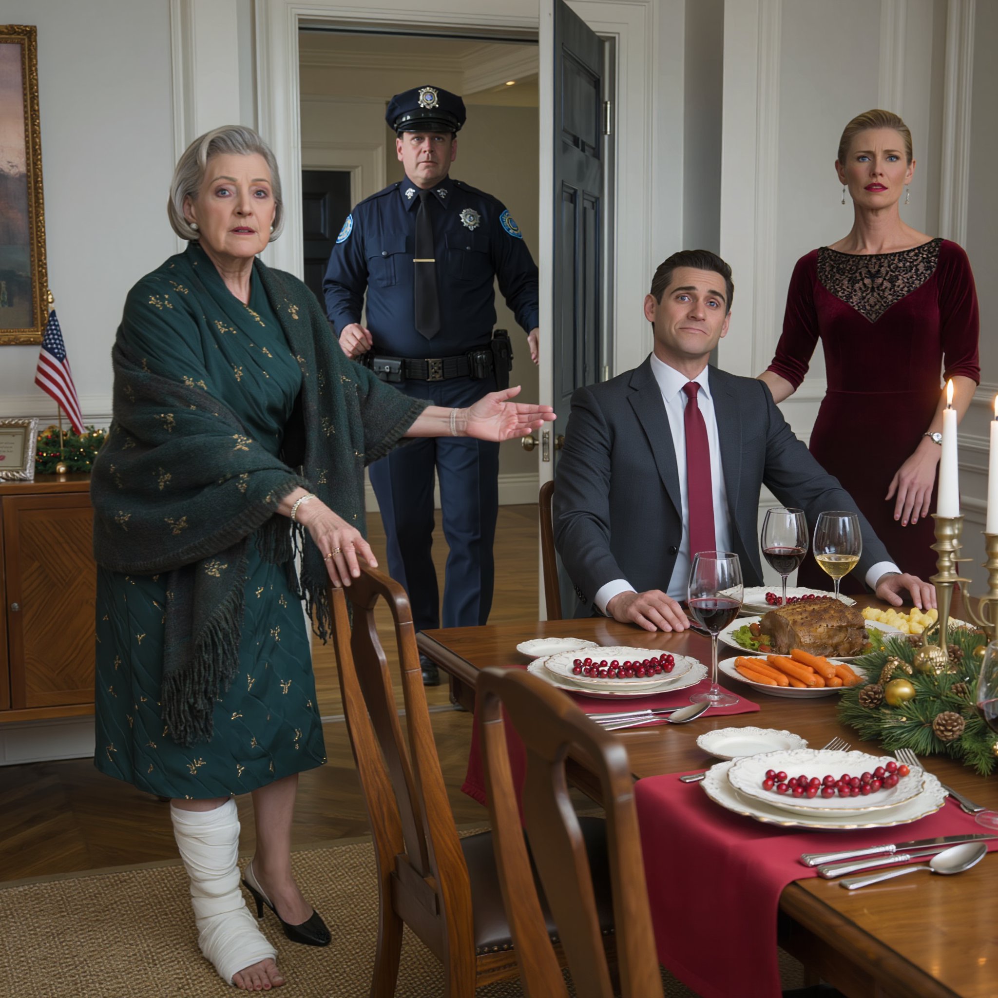 I Came to Christmas Dinner With a Broken Foot… and My Son Laughed, “My Wife Taught You Well.”