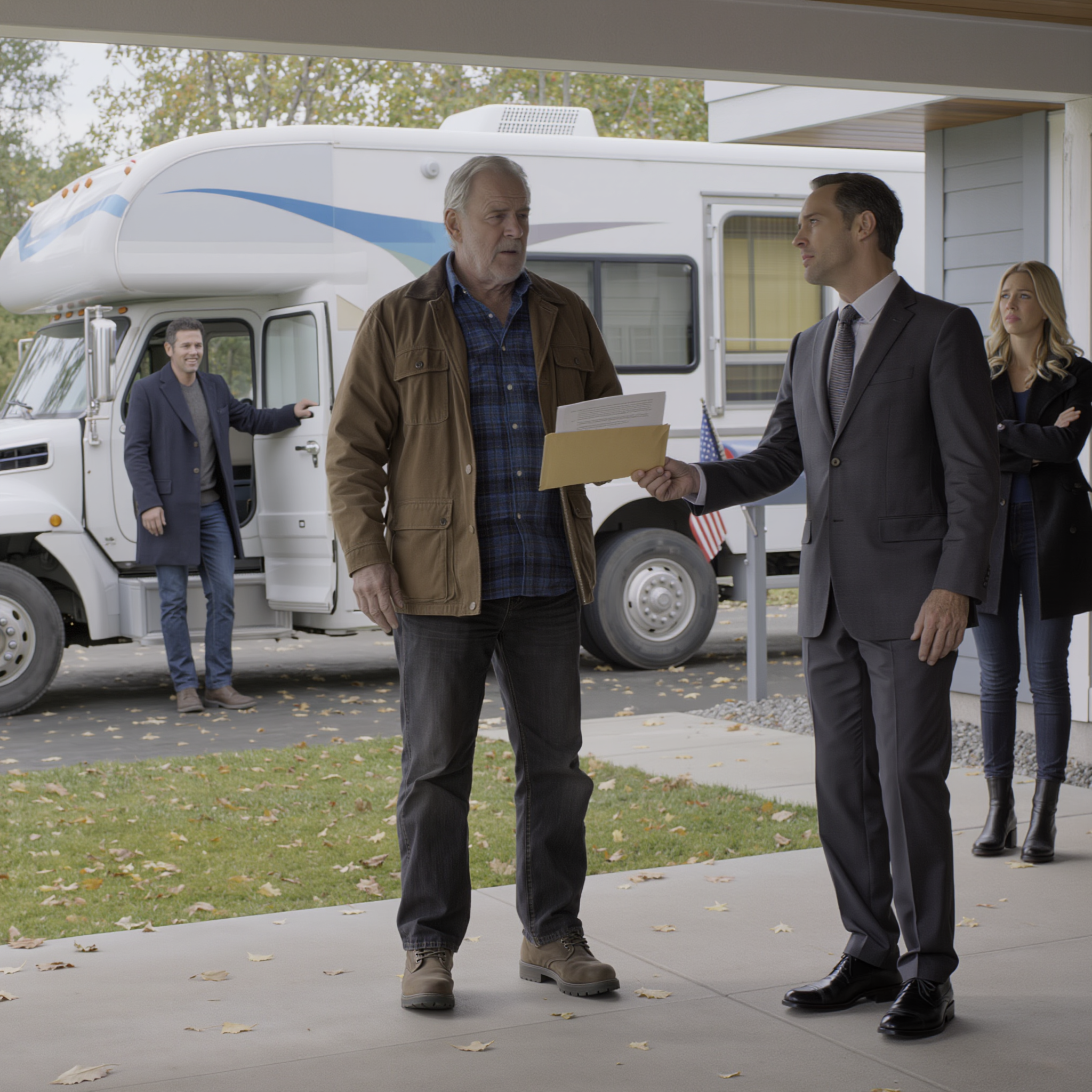 The Foreclosure Notice Arrived At My Door — My Son-In-Law Was Already Grinning In The Driveway