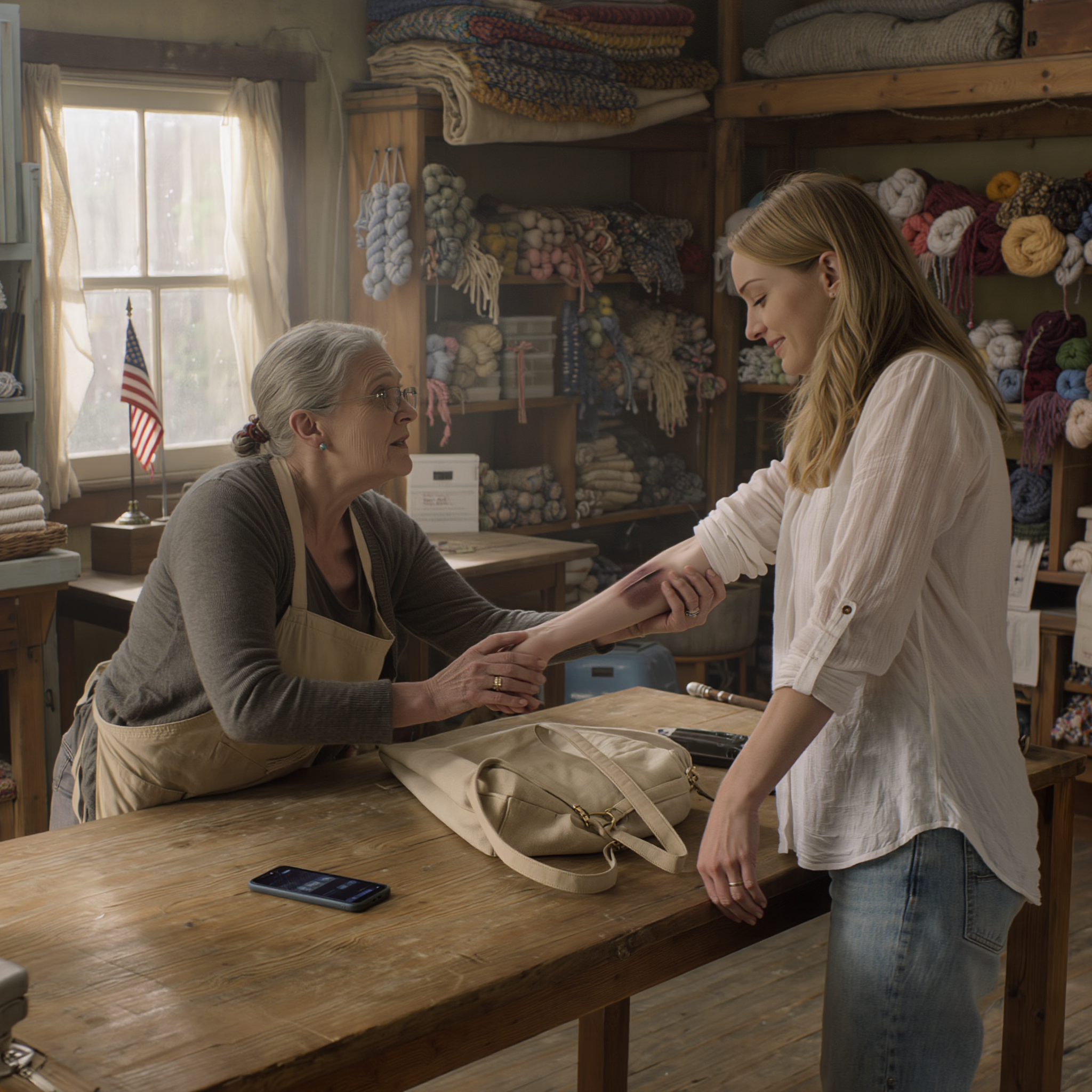 My Daughter Came Home Quiet After Lunch With Her Husband. One Look At Her Arm Told Me Something Was Wrong