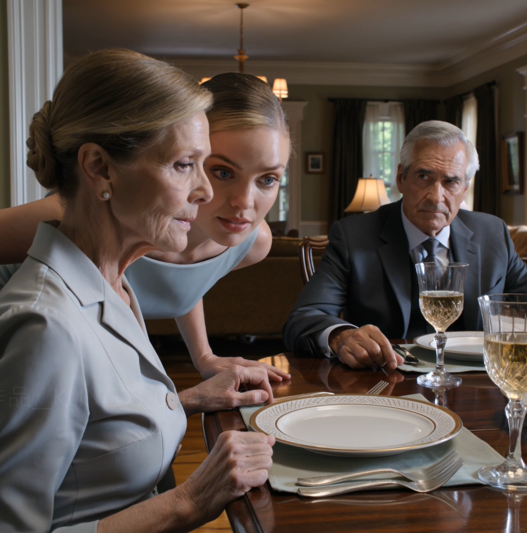 At The Family Dinner, My Daughter-In-Law Leaned In And Whispered, “I’m Pregnant With Your Husband’s Baby.” I Let Out A Soft Laugh And Said, “Don’t Worry, Dear.” A Few Weeks Later, I Gave Her A Surprise She Never Saw Coming… And The Dna Test Told A Completely Different Story.