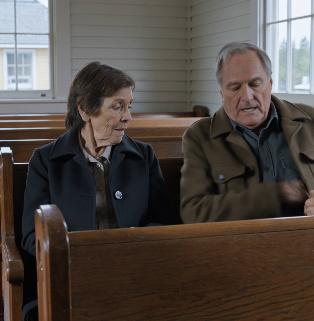 At Church, An Old Man Handed Me A Photo And Said, “Your Husband Wanted You To See This Before They Sell Everything.” I Looked Down, And My Blood Ran Cold…